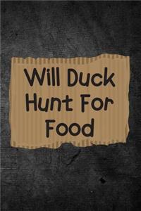 Will Duck Hunt For Food
