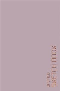 Unlined Sketch Book