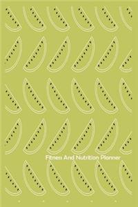 Fitness And Nutrition Planner