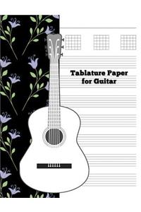 Tablature Paper for Guitar