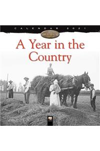 A Year in the Country Wall Calendar 2021 (Art Calendar)