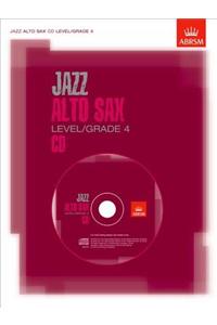 Jazz Alto Sax CD Level/Grade 4