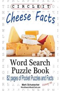 Circle It, Cheese Facts, Word Search, Puzzle Book