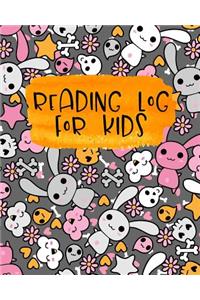 Reading Log For Kids