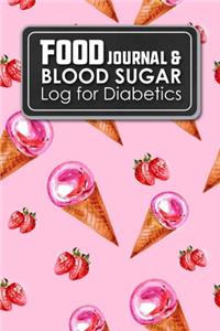 Food Journal & Blood Sugar Log for Diabetics