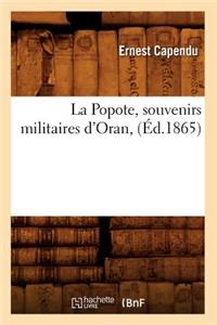 La Popote, Souvenirs Militaires d'Oran, (Éd.1865)