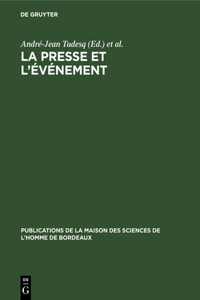 La Presse Et l'Événement