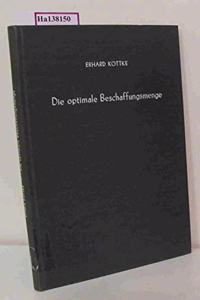 Die Optimale Beschaffungsmenge