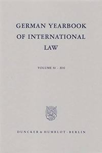 German Yearbook of International Law / Jahrbuch Fur Internationales Recht