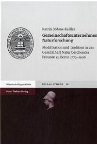 Gemeinschaftsunternehmen Naturforschung