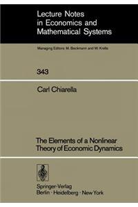 Elements of a Nonlinear Theory of Economic Dynamics