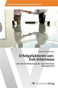 Erfolgsfaktoren von Exit-Interviews