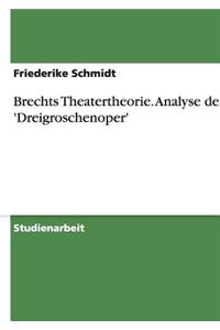 Brechts Theatertheorie. Analyse Der 'Dreigroschenoper'