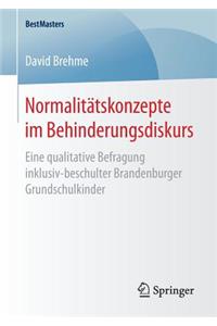 Normalitätskonzepte im Behinderungsdiskurs