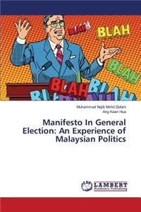 Manifesto In General Election