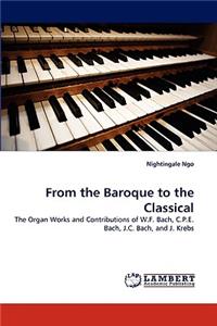 From the Baroque to the Classical