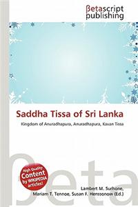 Saddha Tissa of Sri Lanka