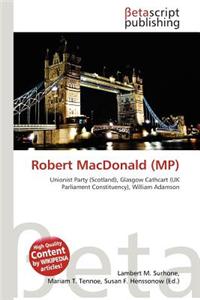 Robert MacDonald (MP)