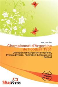 Championnat D'Argentine de Football 1951