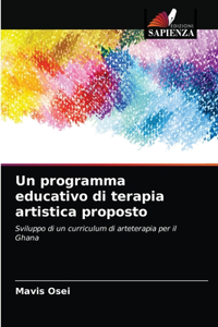 Un programma educativo di terapia artistica proposto