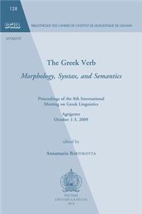 Greek Verb. Morphology, Syntax, and Semantics