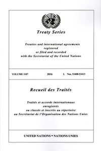 Treaty Series 3107 (English/French Edition)