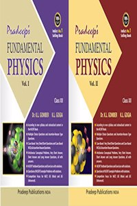 Pradeep's Fundamental Physics (Vol. 1 & 2) for CBSE Class 12 - Examination 2023-2024