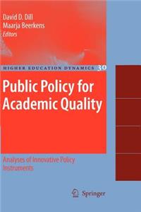 Public Policy for Academic Quality