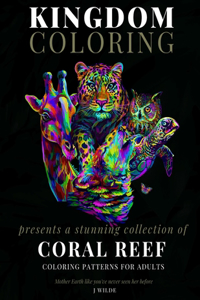 Collection of Coral Reef Coloring Patterns for Adults