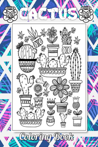 cactus coloring book