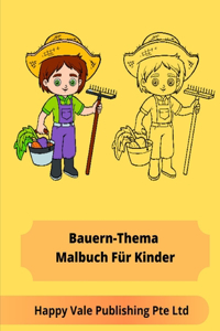 Bauern-Thema Malbuch Für Kinder