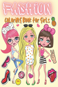 Fashion Coloring Book for Girls