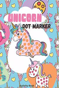 Unicorn Dot Marker Activity Book