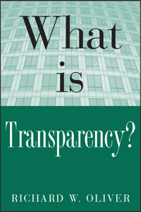 What Is Transparency?