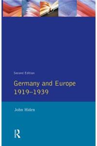 Germany and Europe 1919-1939