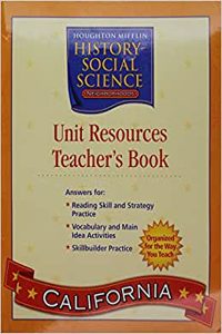 Houghton Mifflin Social Studies California: Unit Res & PRC Bk Tae L2