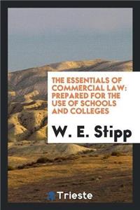 Essentials of Commercial Law