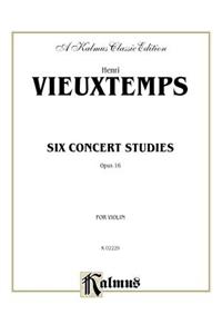 Six Concert Studies, Op. 16