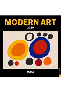 Modern Art 2020 Mini Wall Calendar