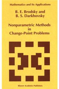 Nonparametric Methods in Change Point Problems