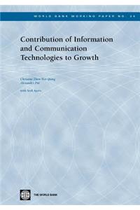 Contribution of Information and Communication Technologies to Growth