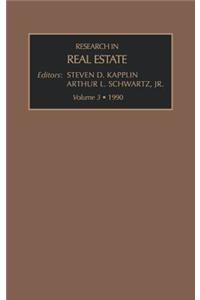 Res Real Estate Vol 3