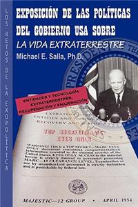 Exposición de las Políticas del Gobierno USA sobre la Vida Extraterrestre