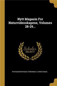 Nytt Magasin For Naturvidenskapene, Volumes 28-29...