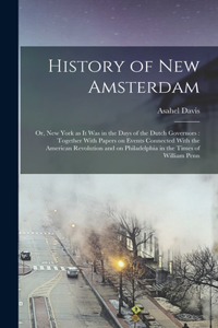 History of New Amsterdam