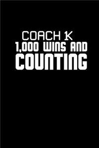 Coach k 1,000 wins and counting