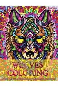 Wolves Coloring