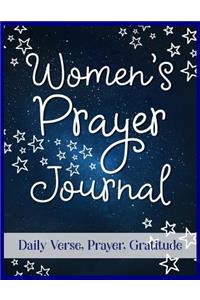 Women's Prayer Journal Daily Verse, Prayer, Gratitude