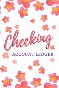 Checking Account Ledger