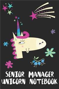 Senior Manager Unicorn Notebook